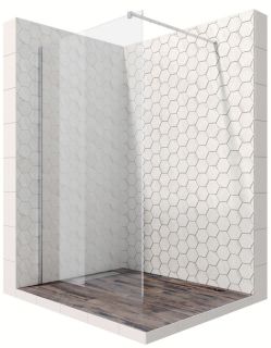 Душевая перегородка Ambassador Walk-in 15031101 90см хром/прозрачное